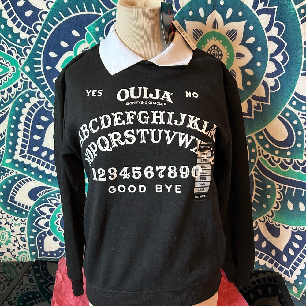 Ouija Collared Sweatshirt